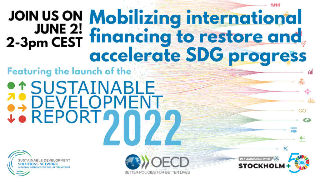 Launch of the 2022 Sustainable Development Report